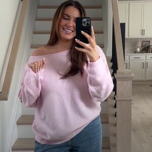 Abercrombie Pink Sweater